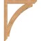 Ekena Millwork Thorton Slat Smooth Bracket, Western Red Cedar, 3 1/2"W x 34"D x 42"H BKT04X34X42THR06SWR - alternate 4
